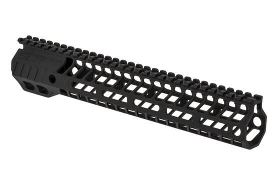 SLR Rifleworks HELIX series 11.7" M-LOK rail for the AR-15 with full length top rail with black anodized finish.